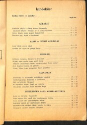 1960's İlkokulda Tabiat Bilgisi Ders Kitabı NDR100993 - 2