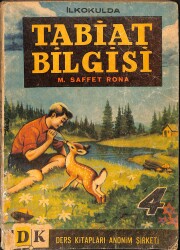 1960's İlkokulda Tabiat Bilgisi Ders Kitabı NDR100993 - 4