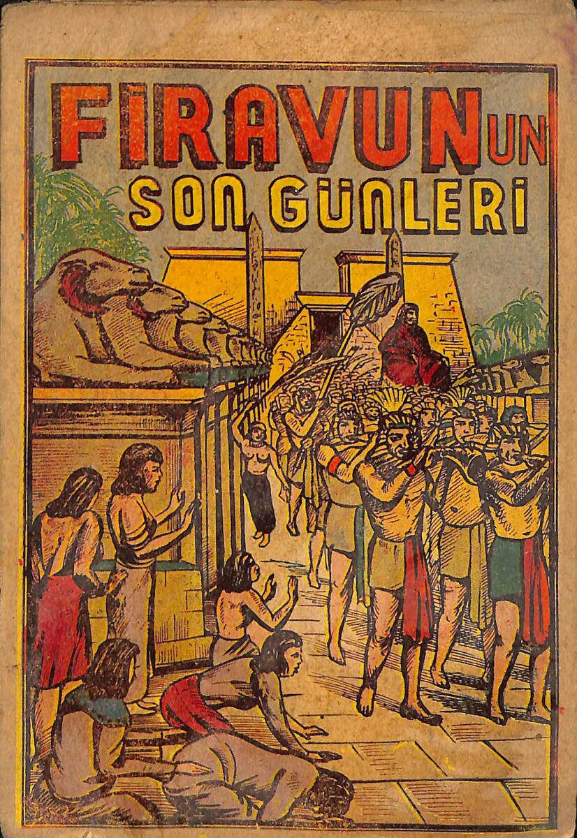 1960's Tarihi Halk Romanı Zalim Hükümdarlar Serisi 3 – Firavun'un Son Günleri NDR101818 - 1