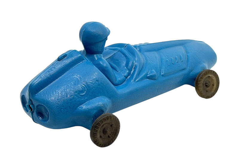 1960's Üfleme Plâstik Oyuncak Formula-1 Yarış Aracı AOB5086 - 4