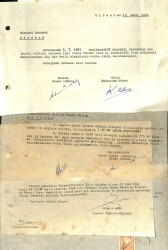 1961-1964 Giresun Ticaret Borsası - Hasan Sütlaç Ve Kemal Peker Antetli Islak İmzalı Damga Pullu İş Yazışması 4lü Lot EFM(N)12088 - Gökçekoleksiyon