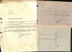 1961 T.C Giresun Ticaret Borsası - Hakkı Özalp Antetli Islak İmzalı İş Yazışması EFM(N)12093 - Gökçekoleksiyon