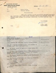 1961 Yılı Fındık İhracatçıları Birliği Hasan Sütlaç Masraf Evrağı EFM(N)9978 - 2