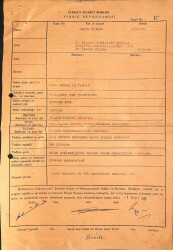 1961 Yılı Giresun Ticaret Borsası Fındık Beyannamesi ( Hasan Sütlaç ) EFM(N)9980 - 2