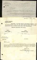 1962-1964 Giresun Ticaret Borsası - Hasan Sütlaç Antetli Islak İmzalı İş Yazışması 3lü Lot EFM(N)12082 - Gökçekoleksiyon