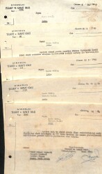 1962 Giresun Ticaret Ve Sanayi Odası Antetli Ve Islak İmzalı İş Yazışması 5li Lot EFM(N)12026 - Gökçekoleksiyon