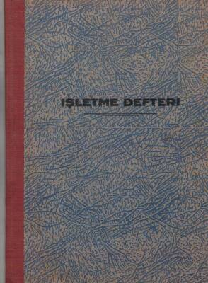 1962 İşletme Defteri EFM(N)5087 - 1