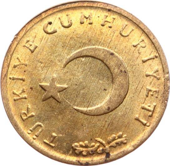 1962 Yılı 1 Kuruş - ÇİL TCM3260 - 2