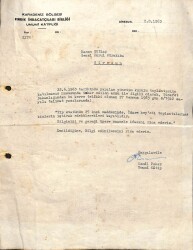 1963 Yılı Giresun Kemal Peker İmzalı Fındık Yazışmaları EFM(N)9974 - 1