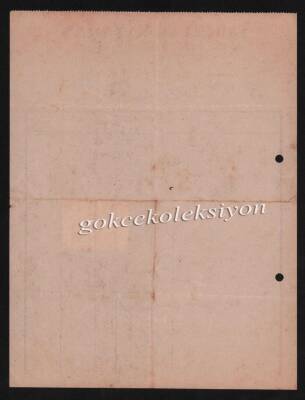 1965 Espiye SHELL Bayi Satış İstasyon Faturası EFM225 - 2
