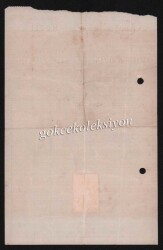 1965 İstanbul SHELL Bayi Satış İstasyon Faturası EFM205 - 2