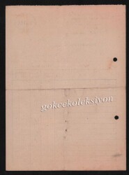 1965 İzmir Shell Bayi Satış İstasyon Faturası EFM223 - 2