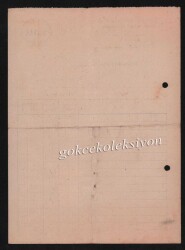 1965 İzmir Shell Bayi Satış İstasyon Faturası EFM223 - 4