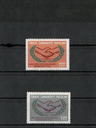 1965 Milletlerarası İşbirliği Yılı Pulları PPT1997 - Gökçekoleksiyon