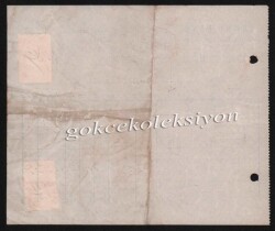 1965 Sabuncubeli SHELL Bayi Satış İstasyon Faturası EFM227 - 2