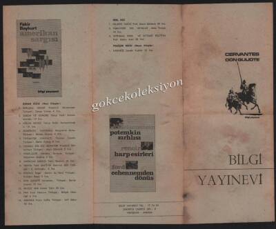 1965 Yılı Ayça Çocuk Yuvası ve Ana Okulu Reklam Broşürü EFM312 - 3