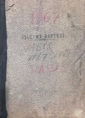 1967 İşletme Defteri EFM(N)6235 - 1