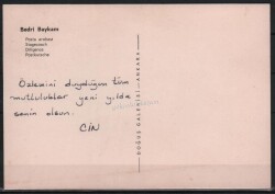 1968 Bedri Baykan Kartpostalı EFM474 - 2