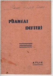 1969 Tüccar Aylık Puantaj Defteri EFM1266 - Gökçekoleksiyon