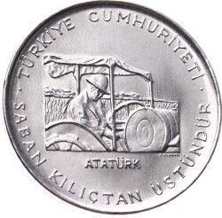 1970 - FAO 2½ Lira *Saban Kılıçtan Üstündür* (DÜZ) - ÇİL FAO4 - 1