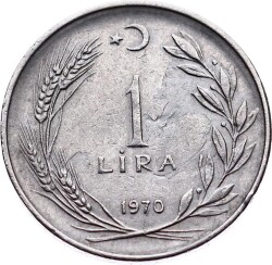 1970 Yılı 1 Lira ÇT TCM361 - 1