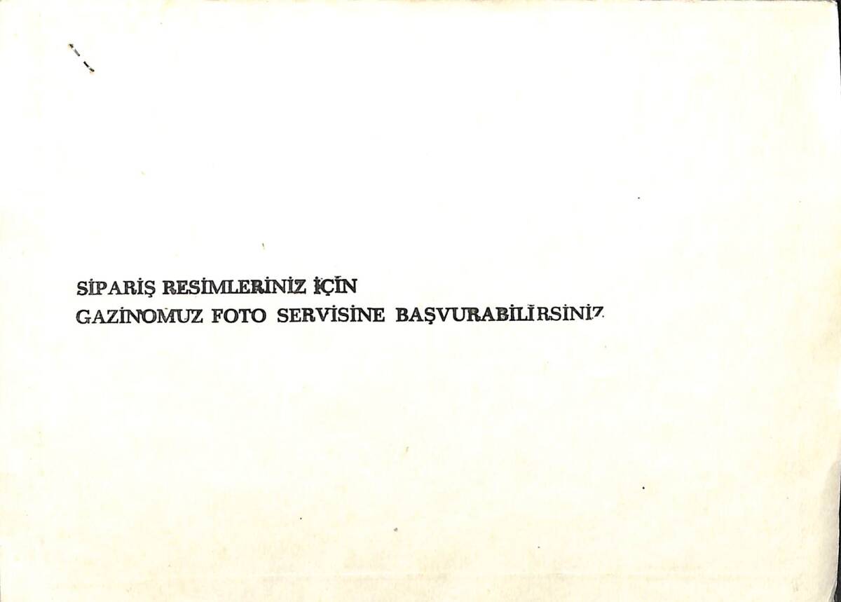 1970'ler Ancelo (Ataköy/İstanbul) Fotoğraf Kartı EFMN15336 - 3