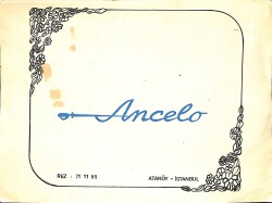 1970'ler Ancelo (Ataköy/İstanbul) Fotoğraf Kartı EFMN15345 - Gökçekoleksiyon