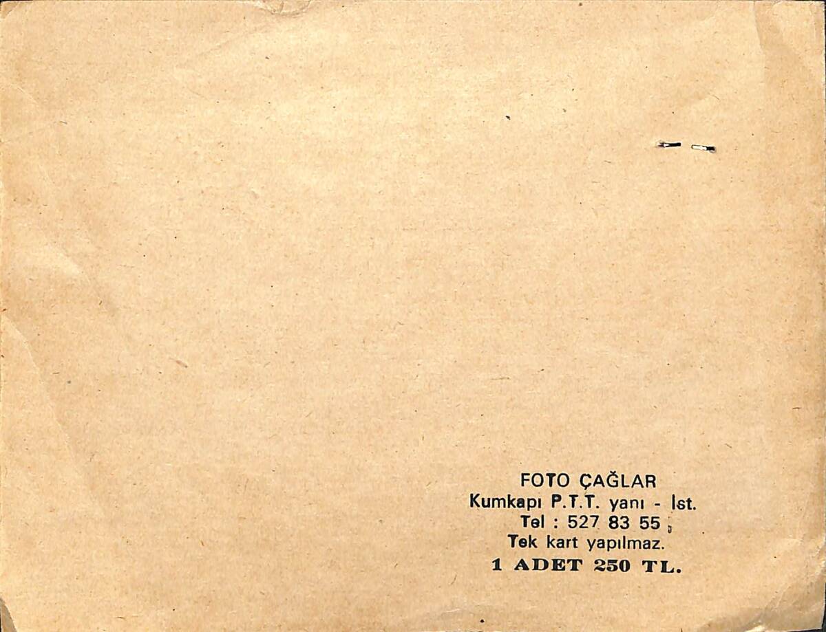 1970'ler Beyaz Balina Restaurant (Kumkapı/İstanbul) Fotoğraf Kartı EFMN15338 - 3