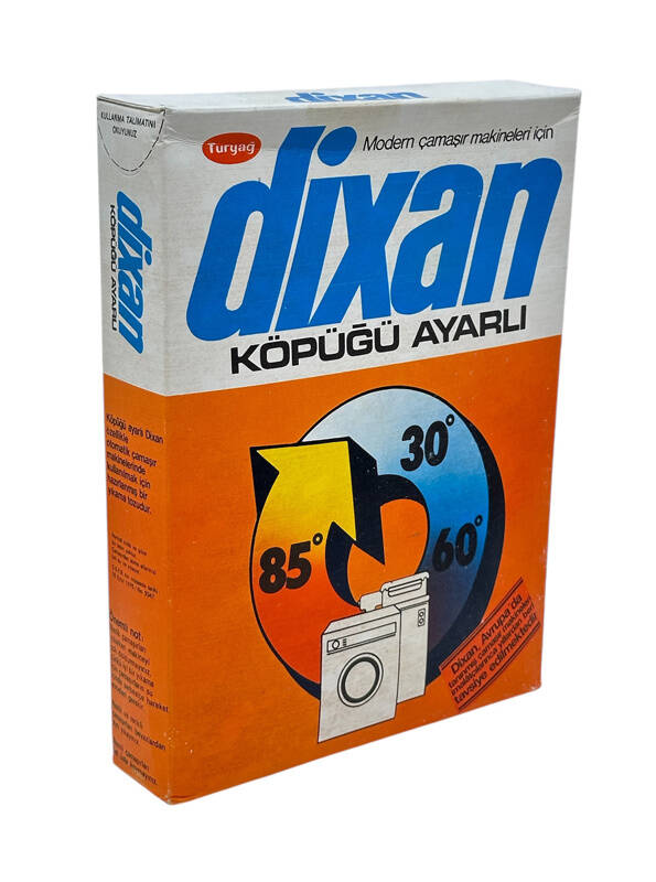 1970'ler Dixan Çamaşır Makinası Tozu (Kullanılmamış Paketinde) (N) AOB4360 - 2