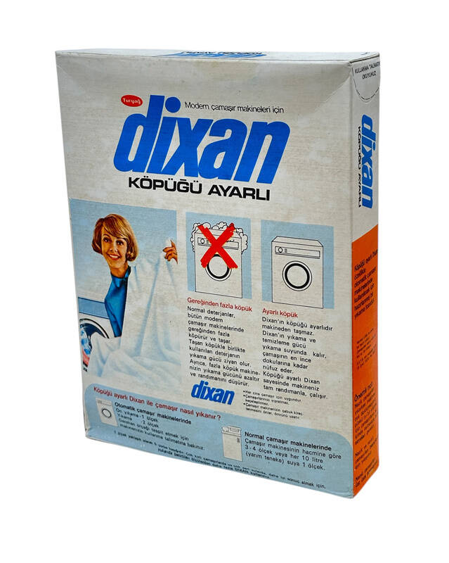 1970'ler Dixan Çamaşır Makinası Tozu (Kullanılmamış Paketinde) (N) AOB4360 - 3