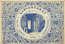 1970'ler Kervansaray Night Club&Restaurant (İstanbul) Fotoğraf Kartı EFMN15343 - 4