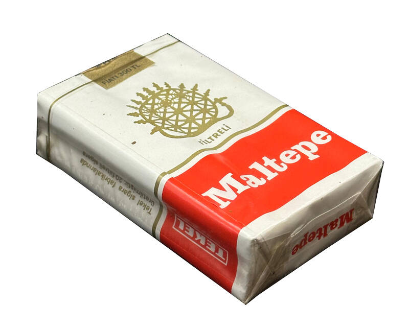 1970'ler Maltepe Sigarası Dolu Paket AOB4023 (N) - 1