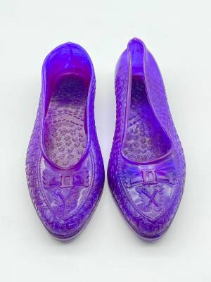 1970ler Nostaljik Plastik Ayakkabı (Açıklamayı Okuyunuz) (N) - 1