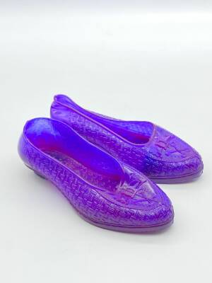 1970ler Nostaljik Plastik Ayakkabı (Açıklamayı Okuyunuz) (N) - 2