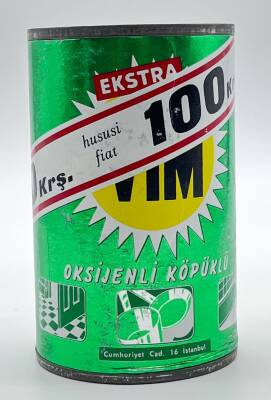 1970'ler Vım Ekstra Oksijenli Köpüklü 100 krş (Açılmamış) AOB3840 (N) - 3