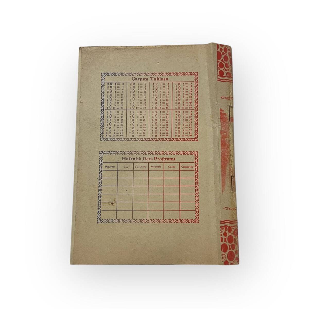 1970s Anadolu Yaşantısı Görselli Lise Defteri Çizgisiz 80 Yapraklı #AOB6044 - 2