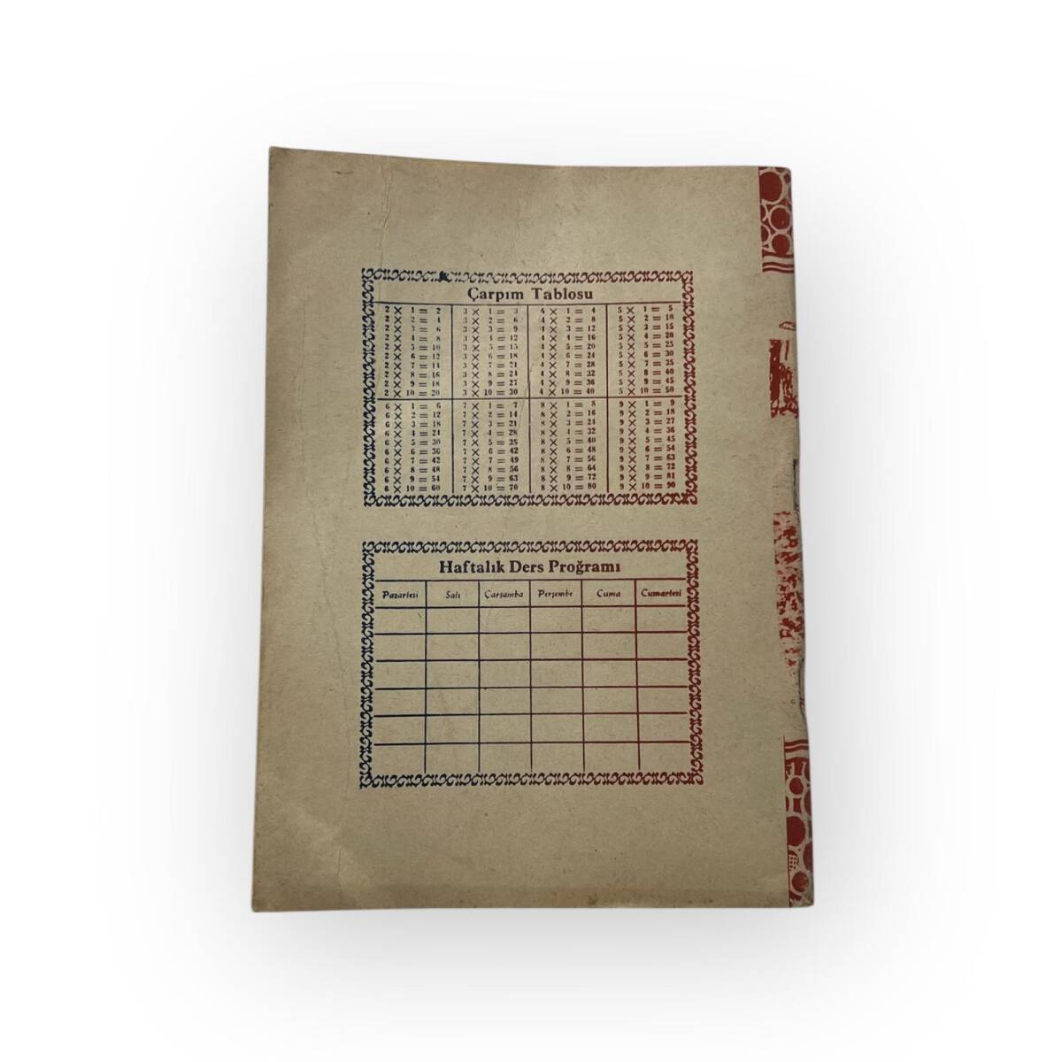 1970s Atatürk ve Silah Arkadaşları Görselli Lise Defteri Çizgisiz 80 Yapraklı#AOB6047 - 2