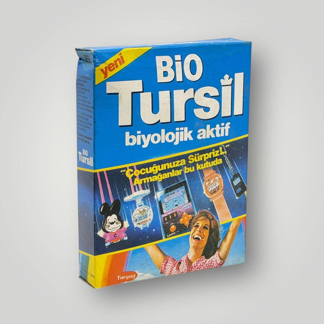 1970's Bio Tursil Toz Deterjan ''Çocuğunuza Sürpriz!..'' Armağanlar Bu Kutuda AOB5042 - 4