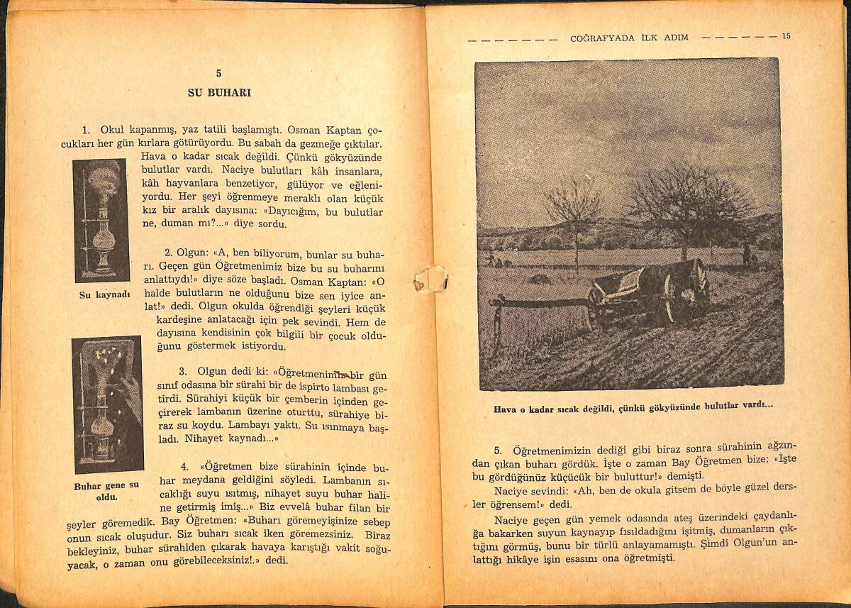 1970's Coğrafyada İlk Adım Ders Kitabı NDR101295 - 2