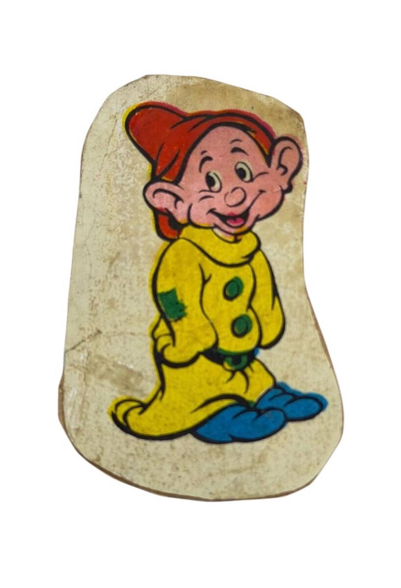1970's Dopey (Pamuk Prenses’in Yedi Cücesinden Biri) Sticker Çıkartma AKS1915 - 1