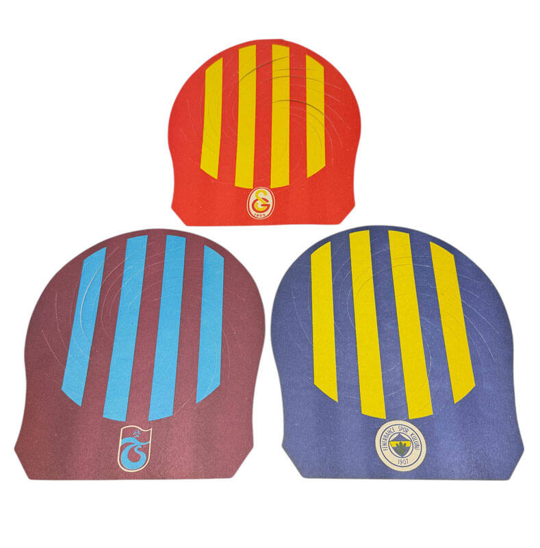 1970's Galatasaray-Fenerbahçe-Trabzonspor Karton Taraftar Şapkaları Lot AOB5467 - 3