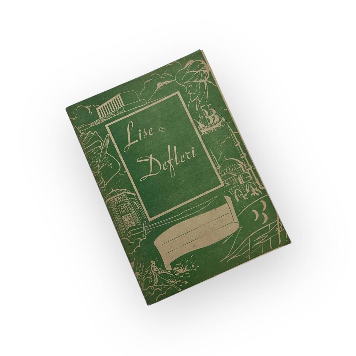 1970s İstanbulun Fetihi ve Fatih Sultan Mehmet Görselli G Lise Defteri Çizgisiz 120 Yapraklı#AOB6055 - 4