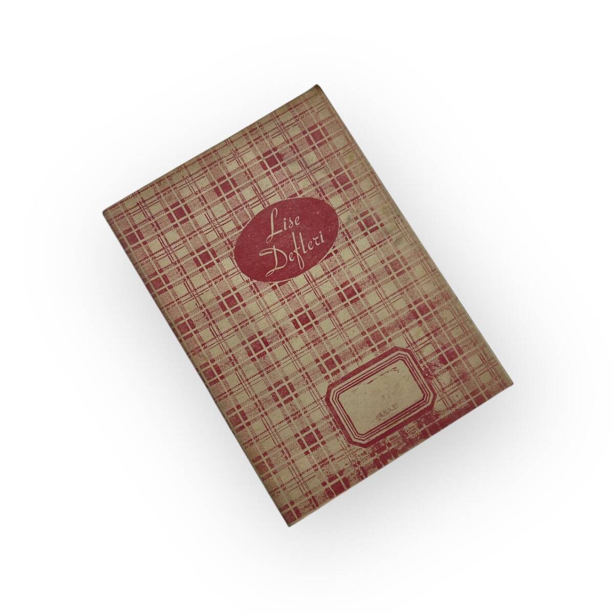 1970s Lise Defteri Çizgili 40 Yapraklı#AOB6049 - 1