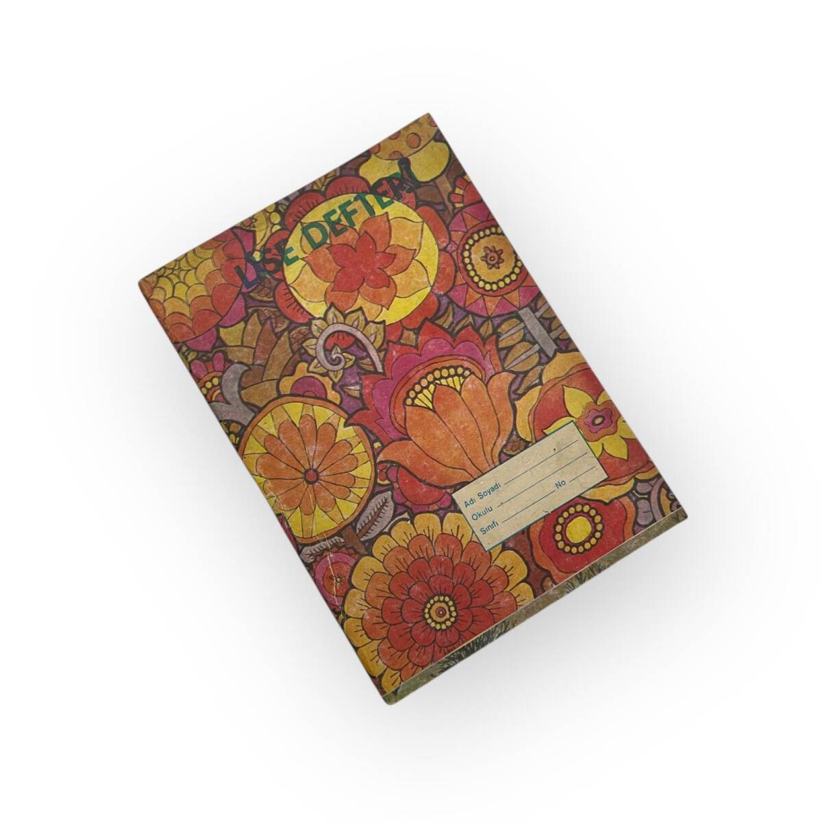 1970s Lise Defteri Çizgili 80 Yapraklı#AOB6053 - 4