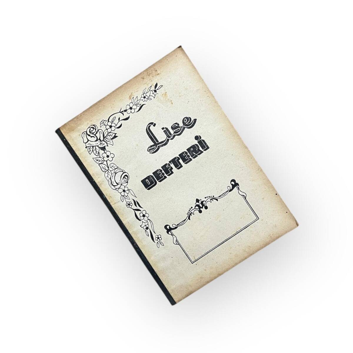 1970s Nostaljik Lise Defteri 160 Yapraklı #AOB5126 - 4