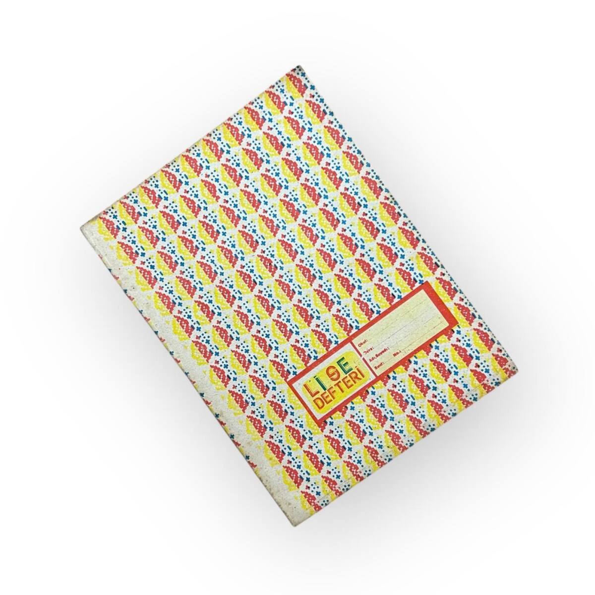 1970s Nostaljik Lise Defteri - 40 Yapraklı #AOB5121 - 4