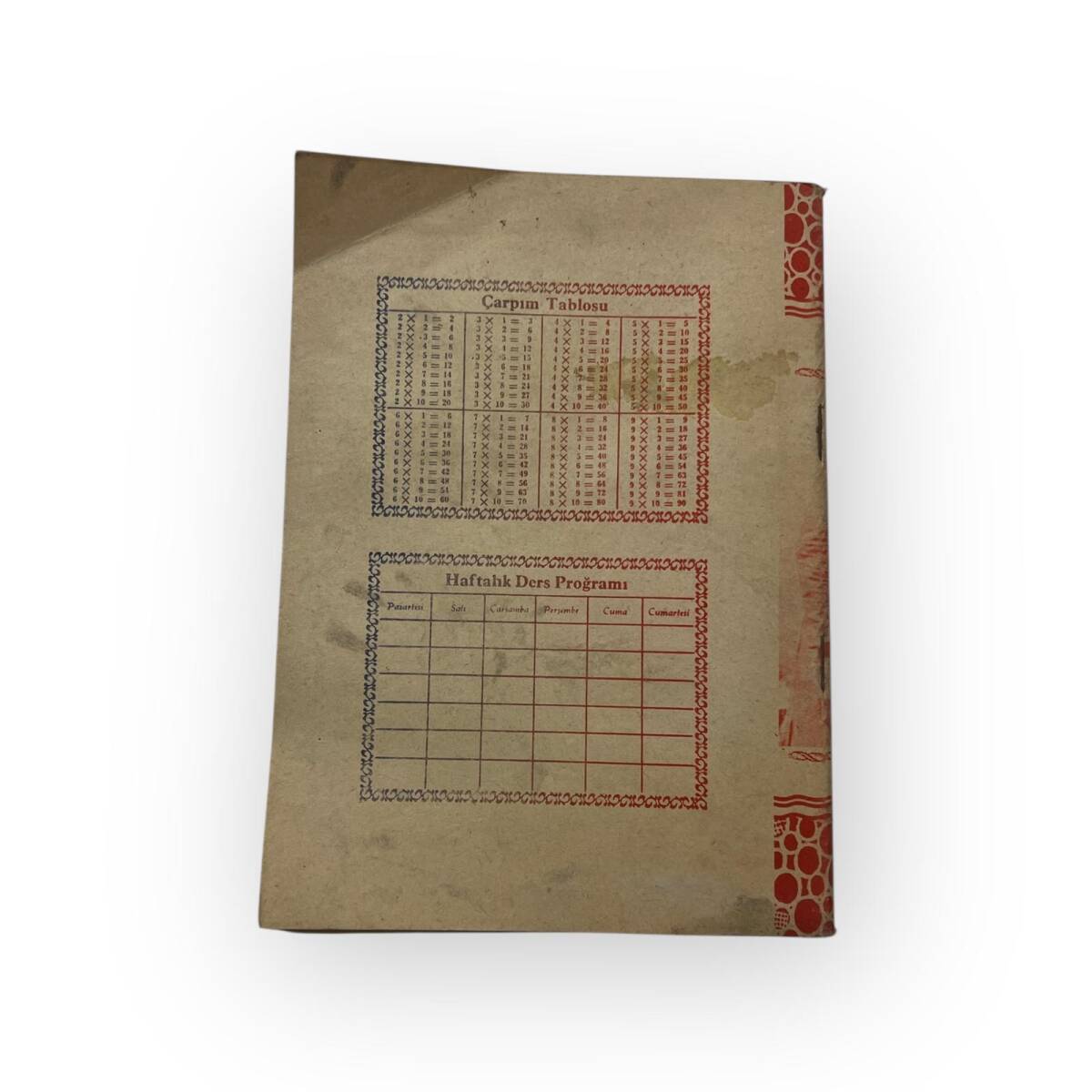 1970s Öğrenciler Görselli Lise Defteri Çizgisiz 80 Yapraklı #AOB6040 - 2