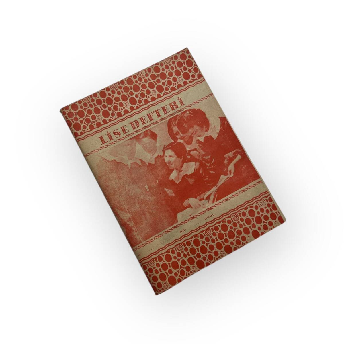 1970s Öğrenciler Görselli Lise Defteri Çizgisiz 80 Yapraklı #AOB6040 - 1