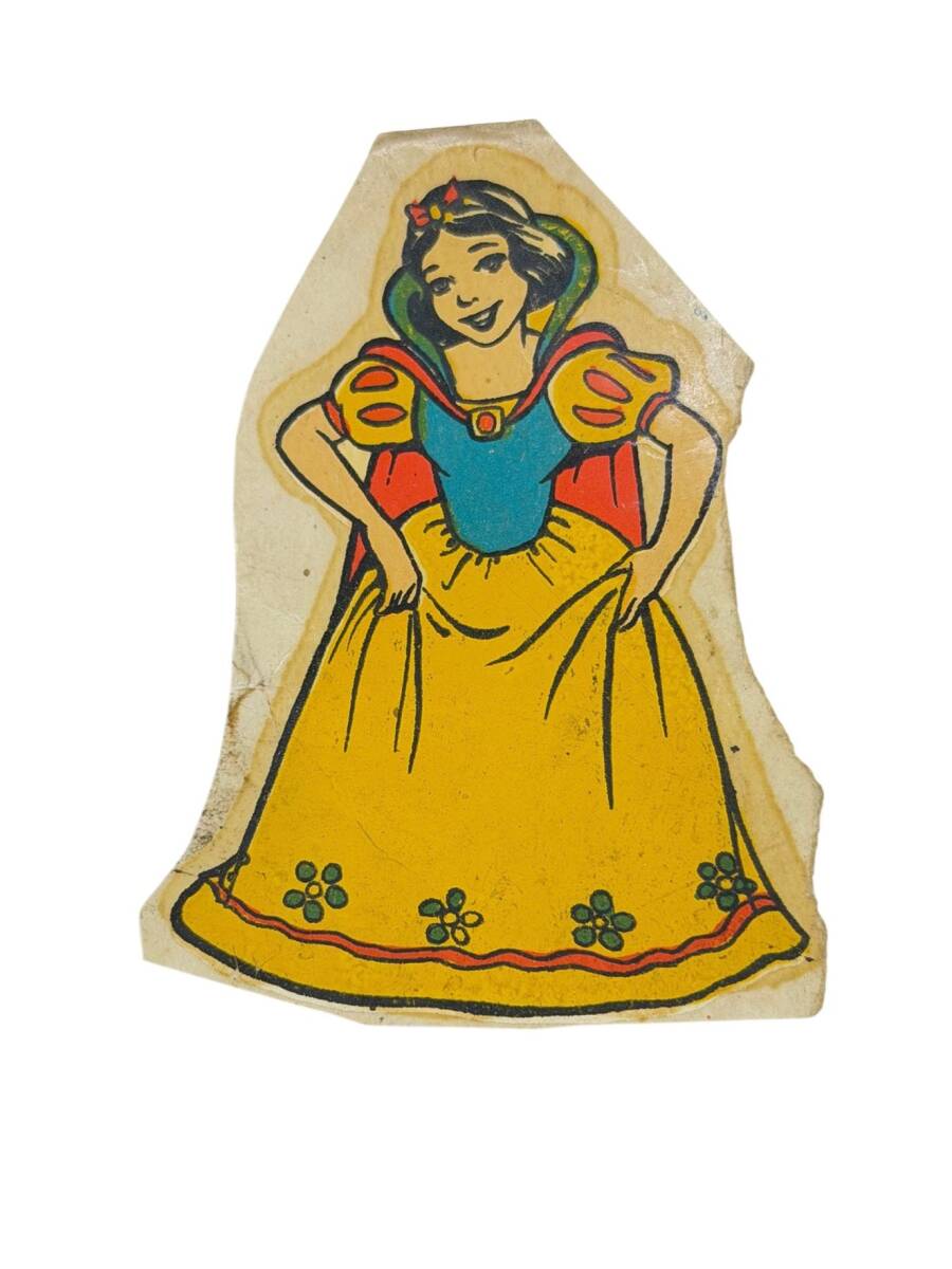 1970's Pamuk Prenses Sticker Çıkartma AKS1919 - 1