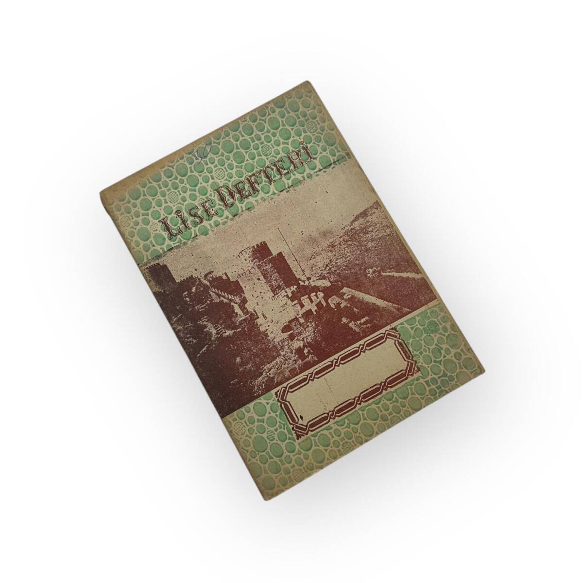 1970s Rumeli Hisarı Görselli Lise Defteri Çizgisiz 20 Yapraklı#AOB6048 - 1